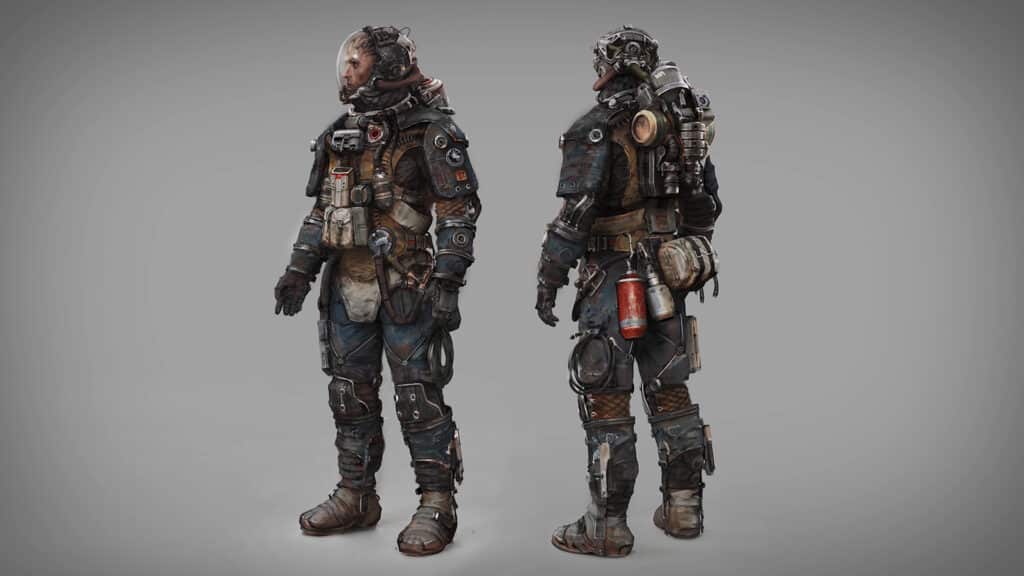 Starfield - Suit Concept Designs version 1